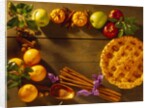 Pie and Raw Fall Ingredients by Anonymous
