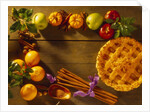 Pie and Raw Fall Ingredients by Anonymous