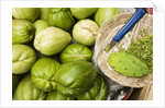 Napoles and Chayote at Market; Oaxaca Mexico by Anonymous