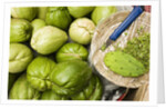 Napoles and Chayote at Market; Oaxaca Mexico by Anonymous
