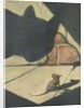 Illustration of cat hunting mouse by Anonymous