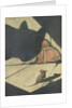 Illustration of cat hunting mouse by Anonymous