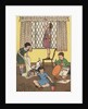Illustration of children working on household projects by Anonymous