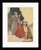 Illustration of man and girl with tiger by Anonymous