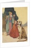 Illustration of man and girl with tiger by Anonymous