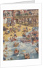 Illustration of animals at the beach by Anonymous