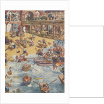 Illustration of animals at the beach by Anonymous