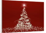Christmas tree shaped by Anonymous