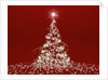 Christmas tree shaped by Anonymous