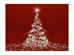 Christmas tree shaped by Anonymous