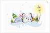 Christmas and winter scape by Anonymous