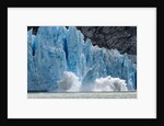 Icebergs Calving from Glacier, Alaska by Anonymous