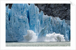 Icebergs Calving from Glacier, Alaska by Anonymous