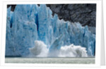 Icebergs Calving from Glacier, Alaska by Anonymous
