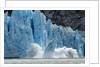 Icebergs Calving from Glacier, Alaska by Anonymous