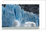 Icebergs Calving from Glacier, Alaska by Anonymous