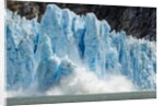 Calving Icebergs from Dawes Glacier, Alaska by Anonymous