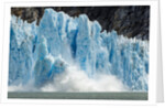 Calving Icebergs from Dawes Glacier, Alaska by Anonymous