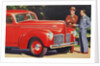Men admiring Hudson automobile by Anonymous