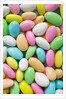 Sugared almonds (full-frame) by Anonymous