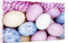 Coloured Easter eggs by Anonymous