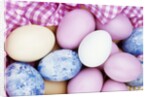 Coloured Easter eggs by Anonymous