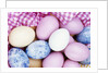 Coloured Easter eggs by Anonymous