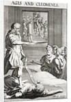 Kings Agis and Cleomenes of Sparta. Engraving by M Burg