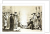 Book burning by a Manchu official by Anonymous