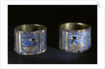 Ancient Egyptian bracelets with Wedjat eyes by Anonymous