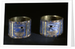 Ancient Egyptian bracelets with Wedjat eyes by Anonymous