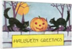 Hallowe'en Greetings postcard by Anonymous