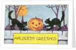 Hallowe'en Greetings postcard by Anonymous
