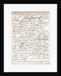 Facsimile of signatures on the Declaration of Independence by Anonymous