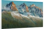 View of the Needles and Flegere by Anonymous