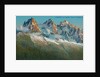 View of the Needles and Flegere by Anonymous