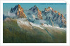 View of the Needles and Flegere by Anonymous