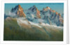 View of the Needles and Flegere by Anonymous