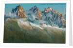 View of the Needles and Flegere by Anonymous