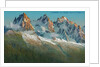 View of the Needles and Flegere by Anonymous