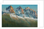 View of the Needles and Flegere by Anonymous