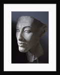 Ancient Egyptian head of Queen Nefertiti by Anonymous