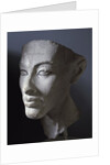 Ancient Egyptian head of Queen Nefertiti by Anonymous