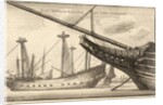 Masted Ships of the Dutch East Indies by Wenceslas Hollar