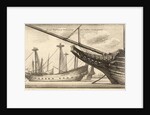 Masted Ships of the Dutch East Indies by Wenceslas Hollar