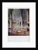Coronation of Queen Victoria in Westminster Abbey by Anonymous