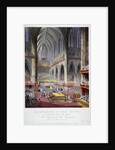 Coronation of Queen Victoria in Westminster Abbey by Anonymous