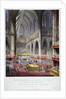 Coronation of Queen Victoria in Westminster Abbey by Anonymous