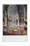 Coronation of Queen Victoria in Westminster Abbey by Anonymous