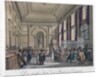 The Great Hall of the Bank of England by Augustus Charles Pugin